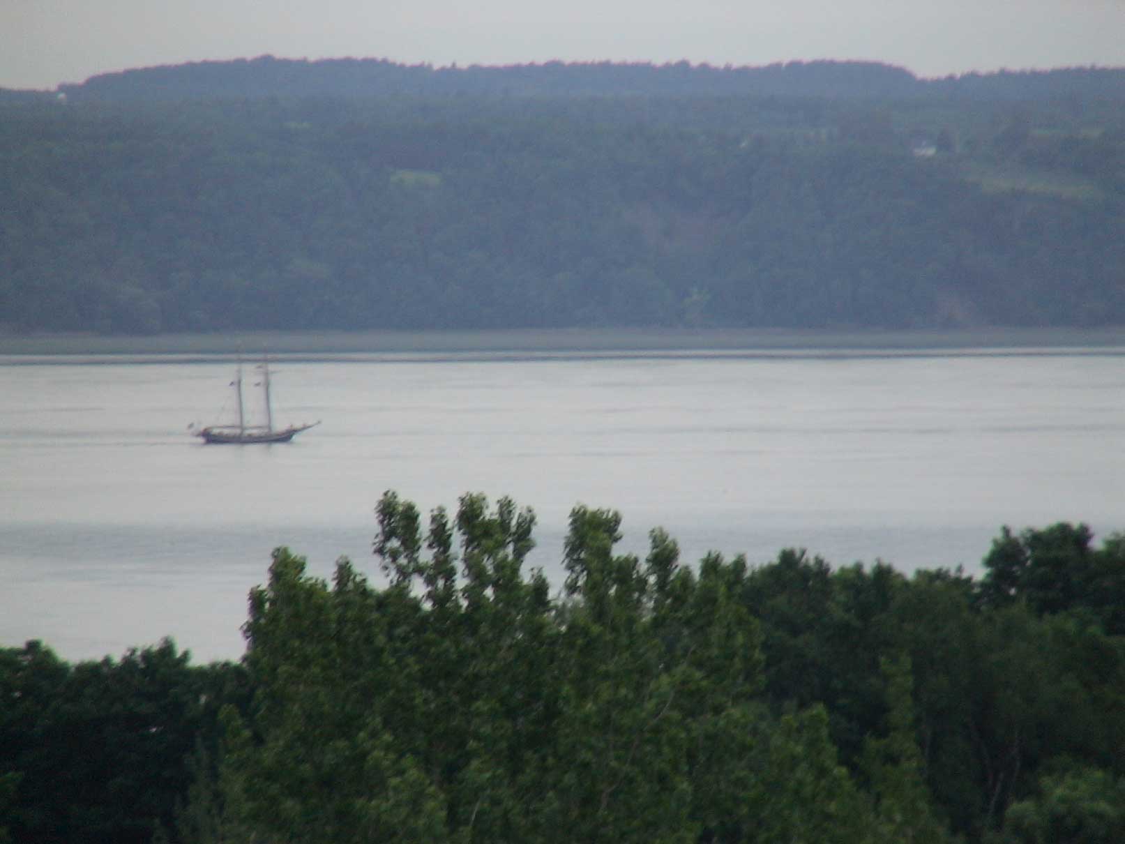 Vue sur le fleuve