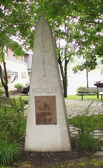 Cliquez pour agrandir l'image Monument du 300e de la paroisse