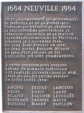 Cliquez pour agrandir l'image Plaque fixée sur l'obélisque